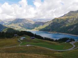Le barrage de Roselend