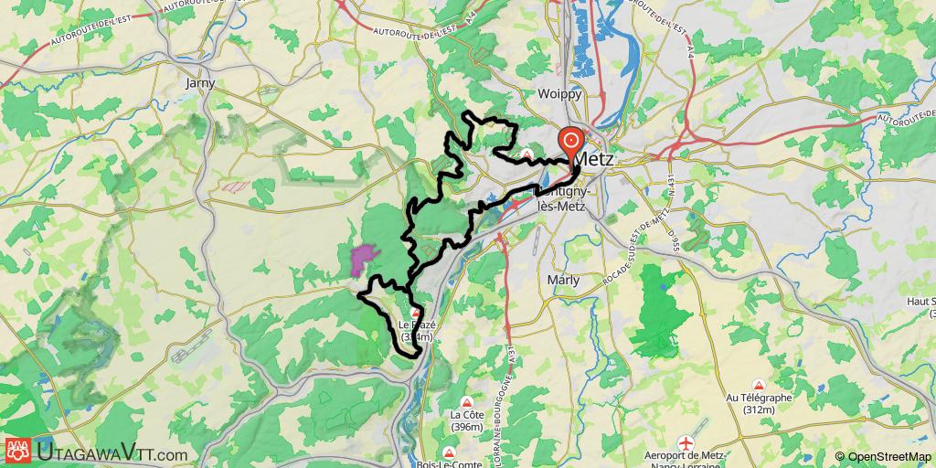 De Metz à Gorze par les Crapauds