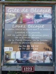 Bécajat, Gîte