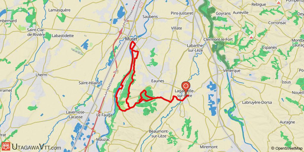 Forêt d'Eaunes et coteaux de Garonne