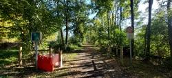 Iguerande, la piste cyclable au retour