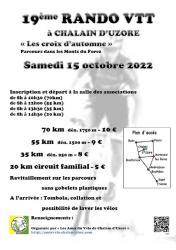 Flyer Chalain d'Uzore 2022