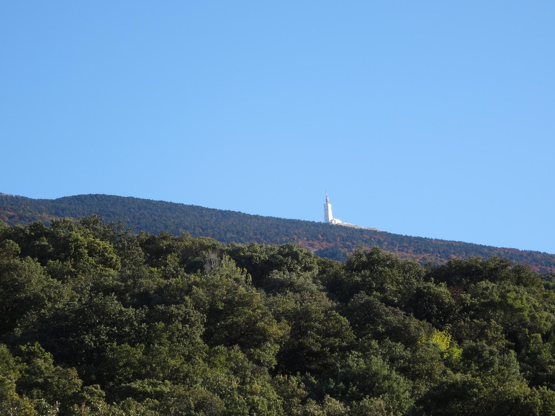Descente Enduro Mont Ventoux face sud via Pavillon Rolland