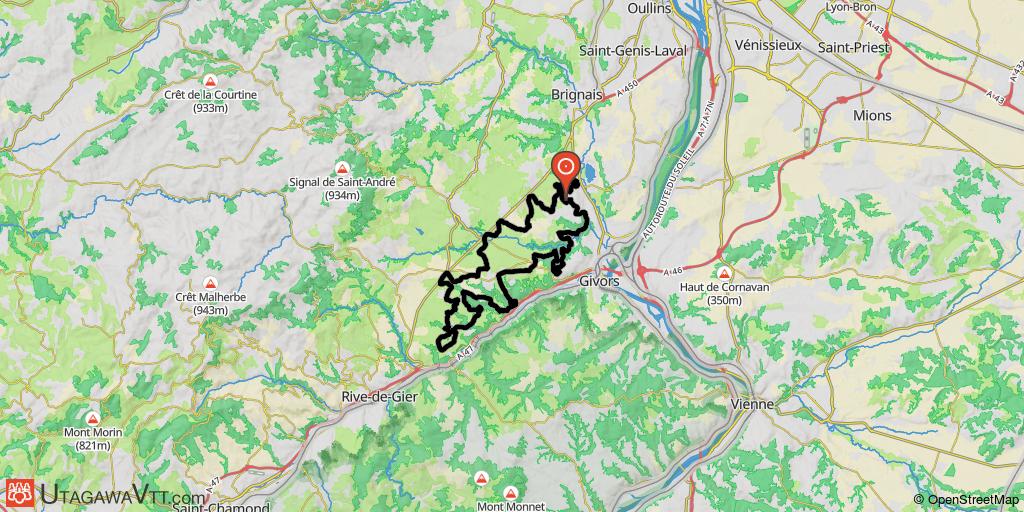 Les landes de Montagny 2022 - 53 km