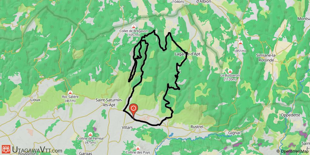 Descente Enduro à Saint-Saturnin-lès-Apt