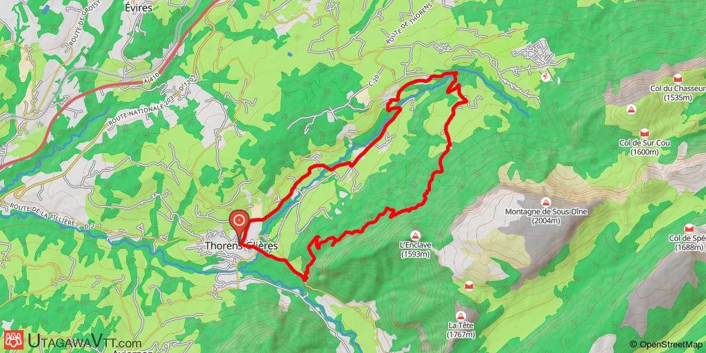 Thorens-Glières - Circuit de la Vuettaz