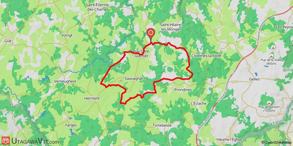 Autour de Sauvagnat