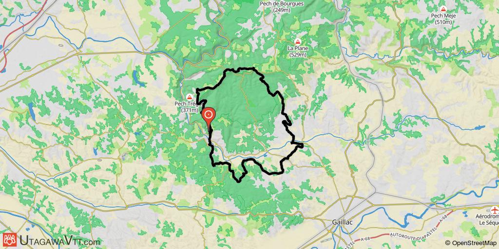 Boucle au pays de Grésigne