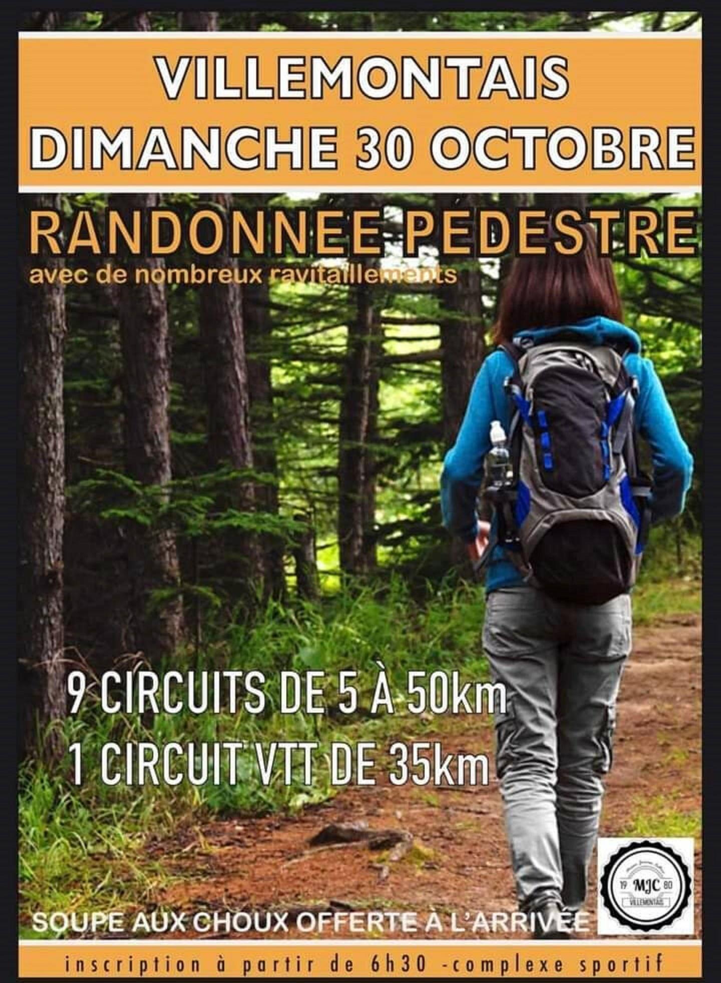 Villemontais - Rando de la MJC 2022 - 35 km