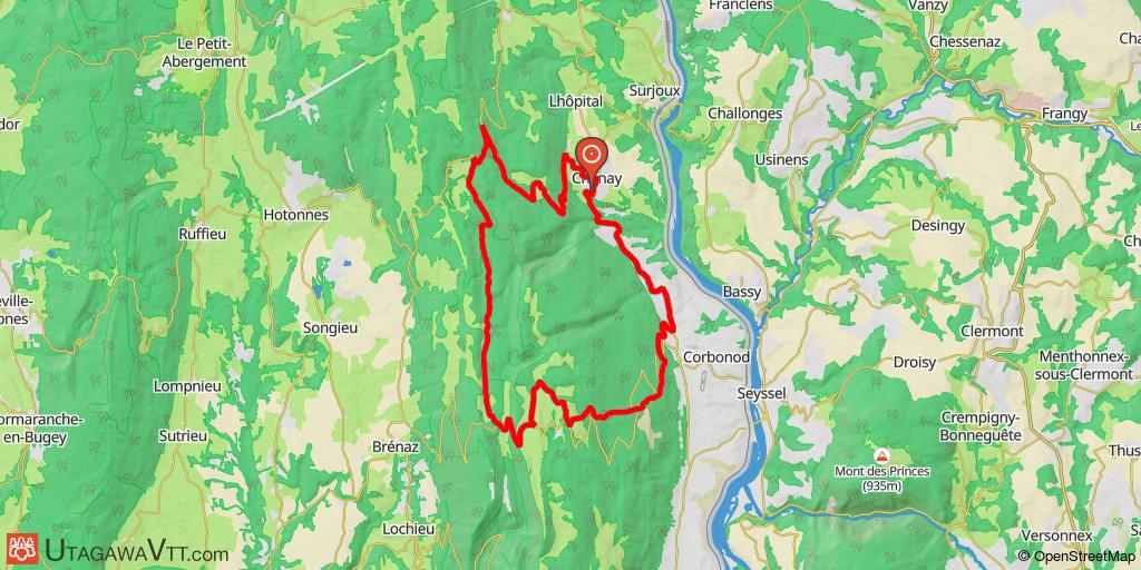 Chanay - Col de Richemont - Sur Lyand