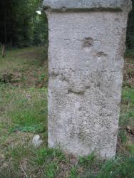 250.Forêt de Senonches.(28).Rond Henri IV.Borne.
