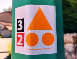 Le Crozet, Balisage Circuits VTT FFC