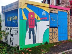 Renaison, fresque