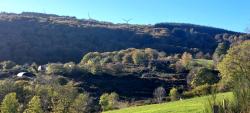 Paysage et éoliennes de Saint Nicolas des Biefs