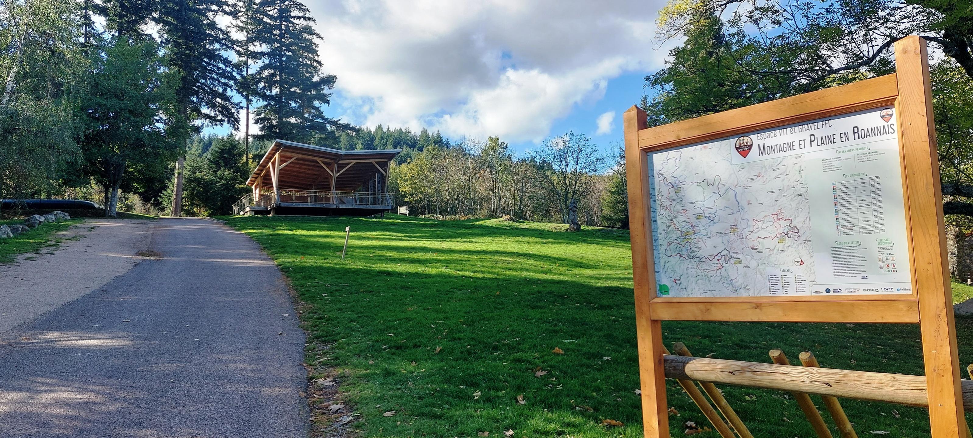 Espace FFC-VTT et gravel - Montagne et Plaine en Roannais - Circuit N° 10 : Les Petits Murcins