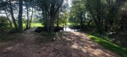 Passerelle pour franchir le Renaison