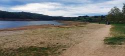 Villerest, la plage