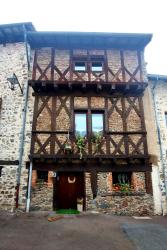 Villerest, Vieux Bourg, maison à pans de bois
