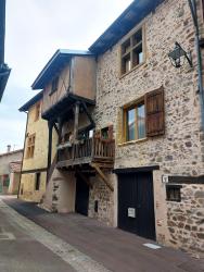 Villerest, maison à pans de bois