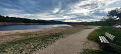 Villerest, la plage