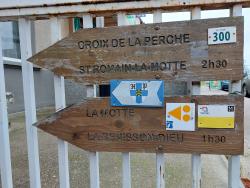 Noailly, départ Impasse de Compostelle