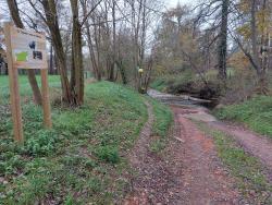 Rivière de La Teyssonne (gué ou passerelle)