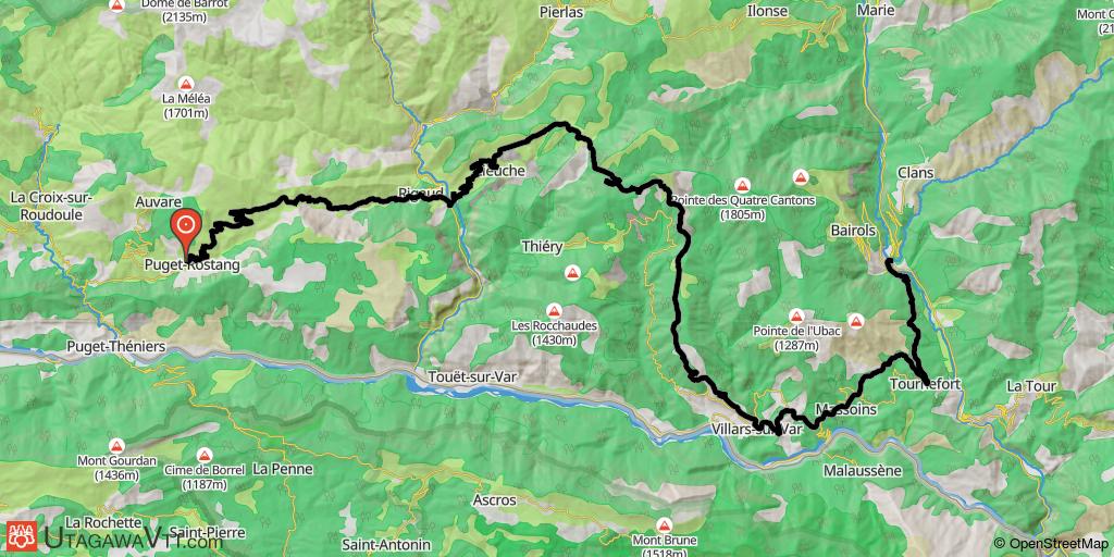Raid Djega 2009 - Puget Rostang - Pont de Clans (Etape 3/6)