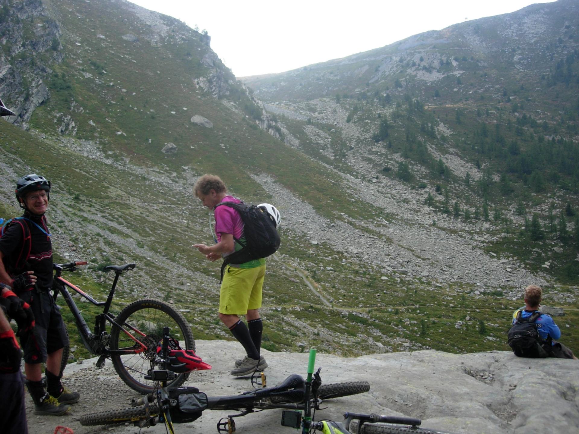 Le Becca Pouegnenta du lac Arpy
