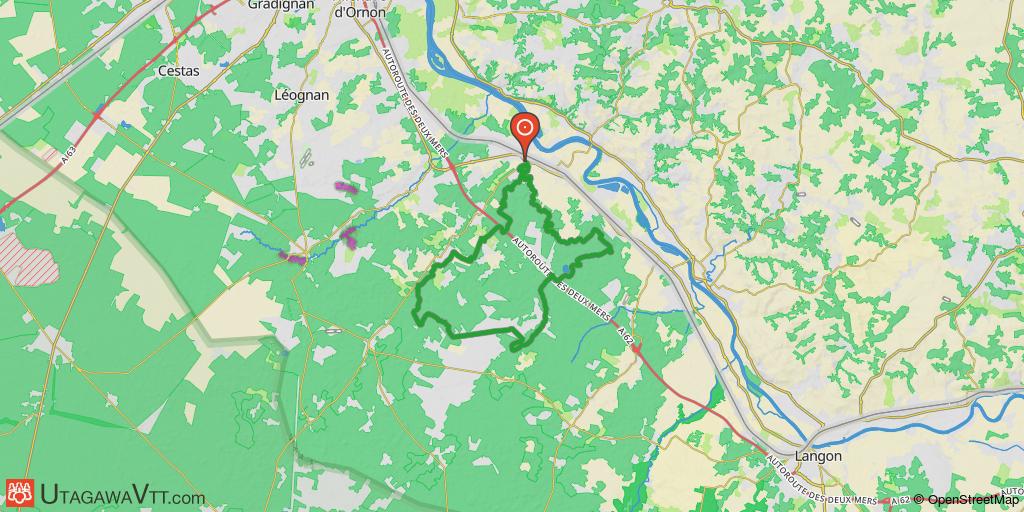 Du ruisseau la Bardoue au Gat Mort