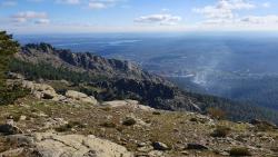Mirador Cruz de Rubens dans le fond à gauche Madrid