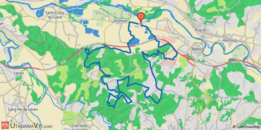 Randonnée sur les hauteurs de Lahontan et Salies-de-Béarn