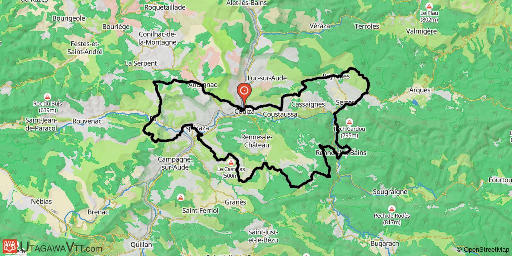 Circuit au départ de Couiza