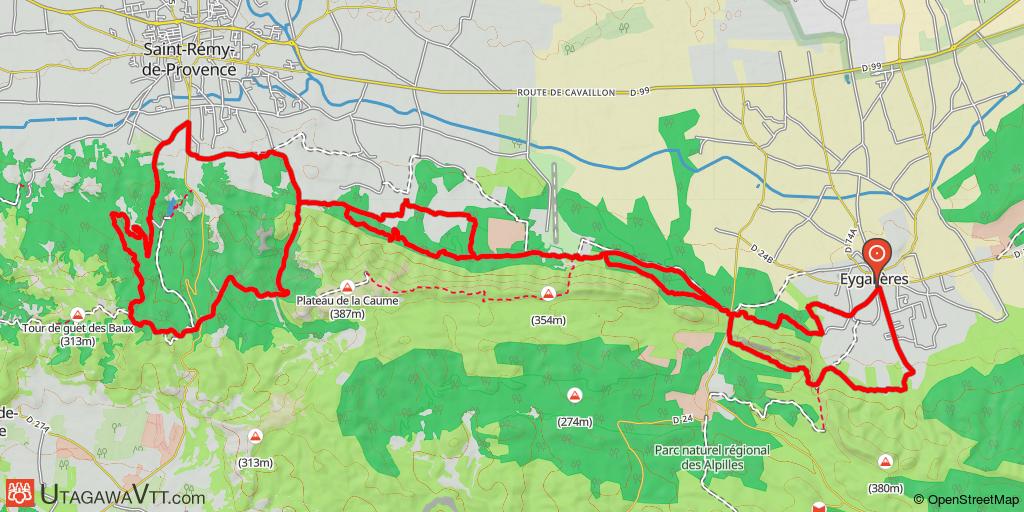 Entre Eygalières et Saint-Rémy-de-Provence