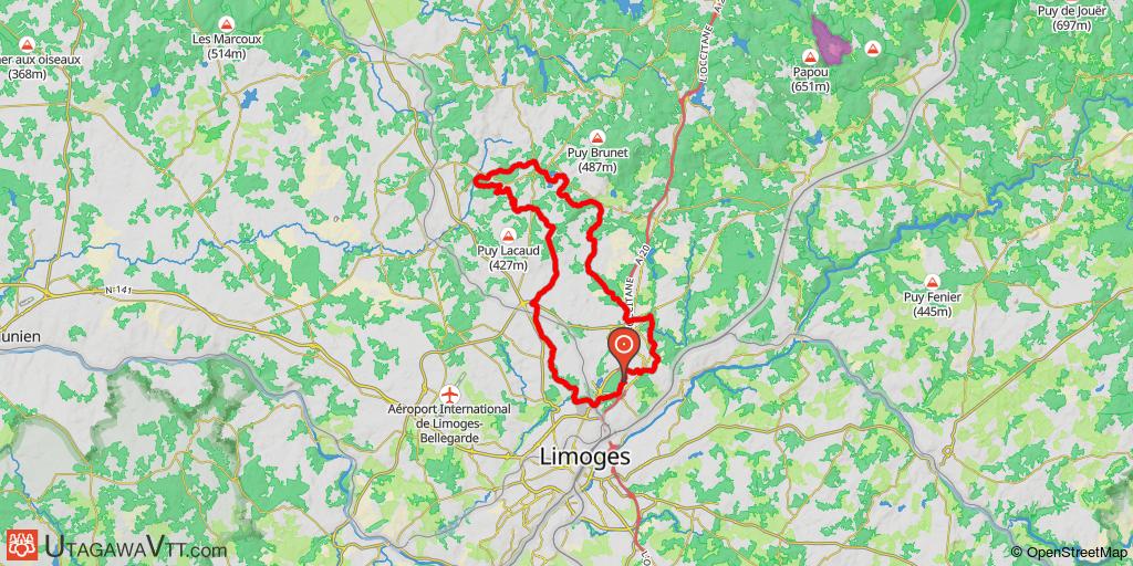 Entre Limoges et Saint-Jouvent