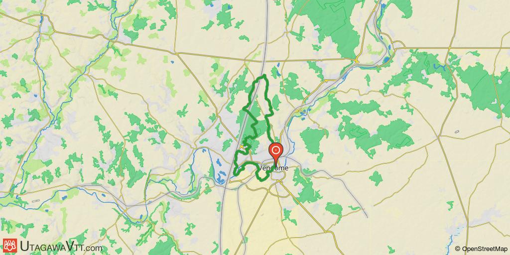 Vendôme - Espéreuse - Bois de l'Oratoire - Naveil