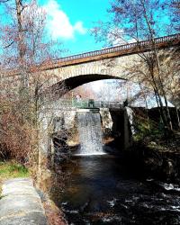 Rivière le Vizezy, Canal du Forez et Voie Ferrée