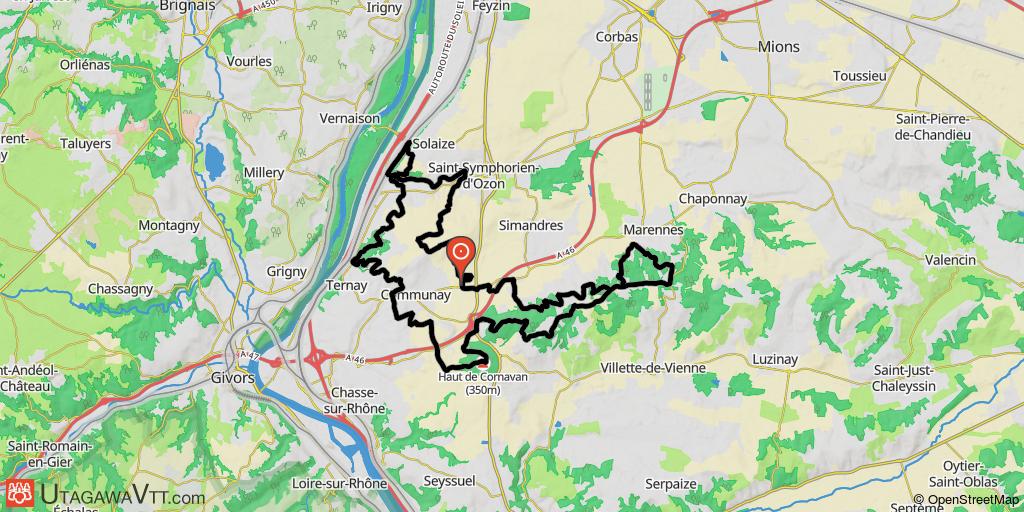 Communay - Rando de la Rosette 2023 - 43 km