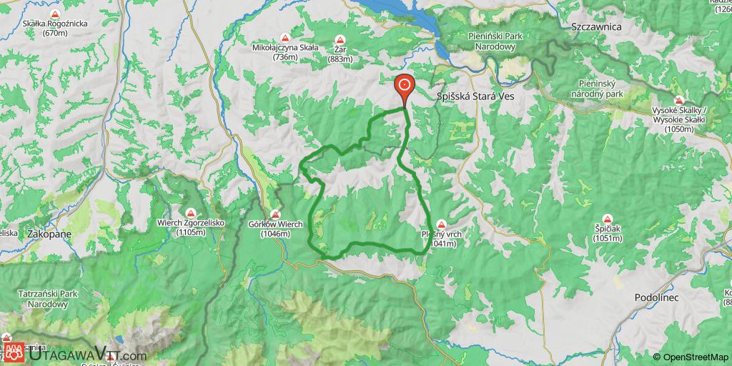 Boucle autour de Spišská Magura