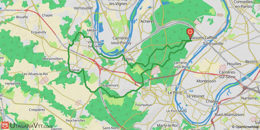 Maisons-Laffitte - Poissy - Orgeval