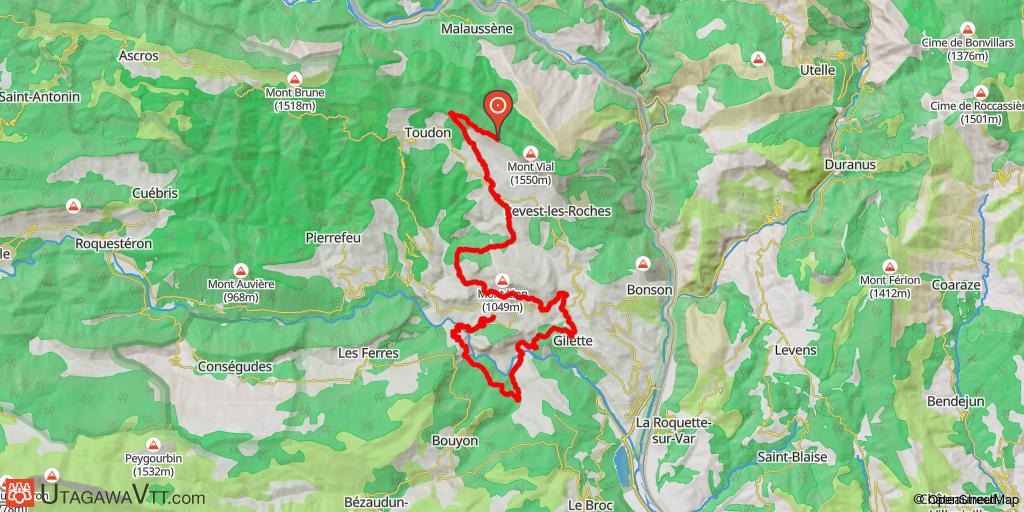 Du Mont Vial à la clue de la Cerise en faisant le tour du Mont Lion