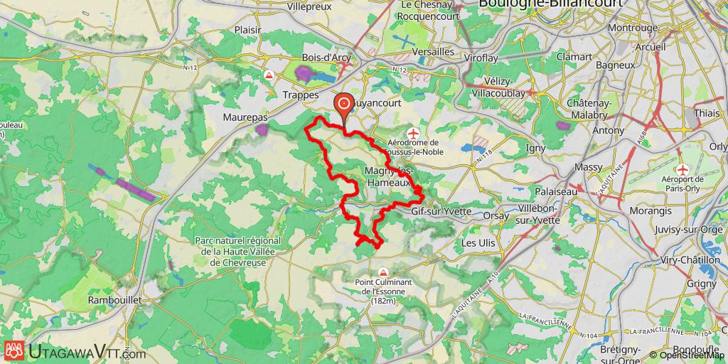 Vallée de Chevreuse par St Rémy et St Lambert