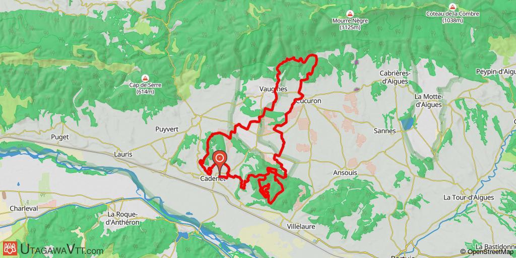 Rando des contreforts du Luberon 2023 - 42 km