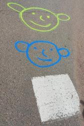 Smiley à l'arrivée