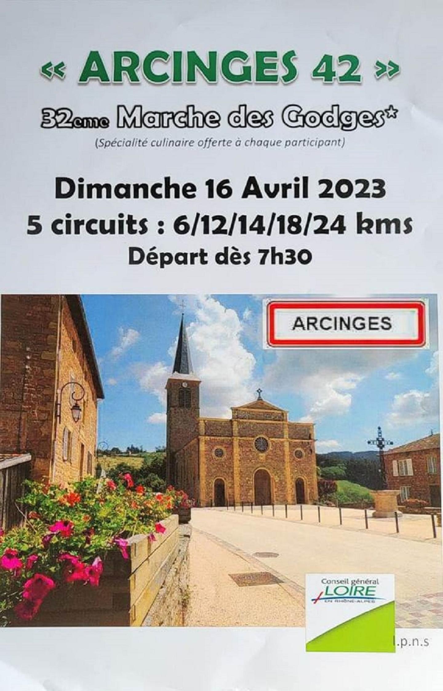 Marche des Godges 2023 - 18 km