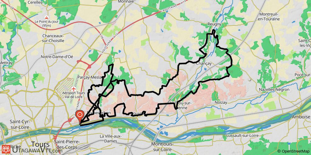 Entre Loire et vignes : Vouvray et vallées Brenne, Cousse