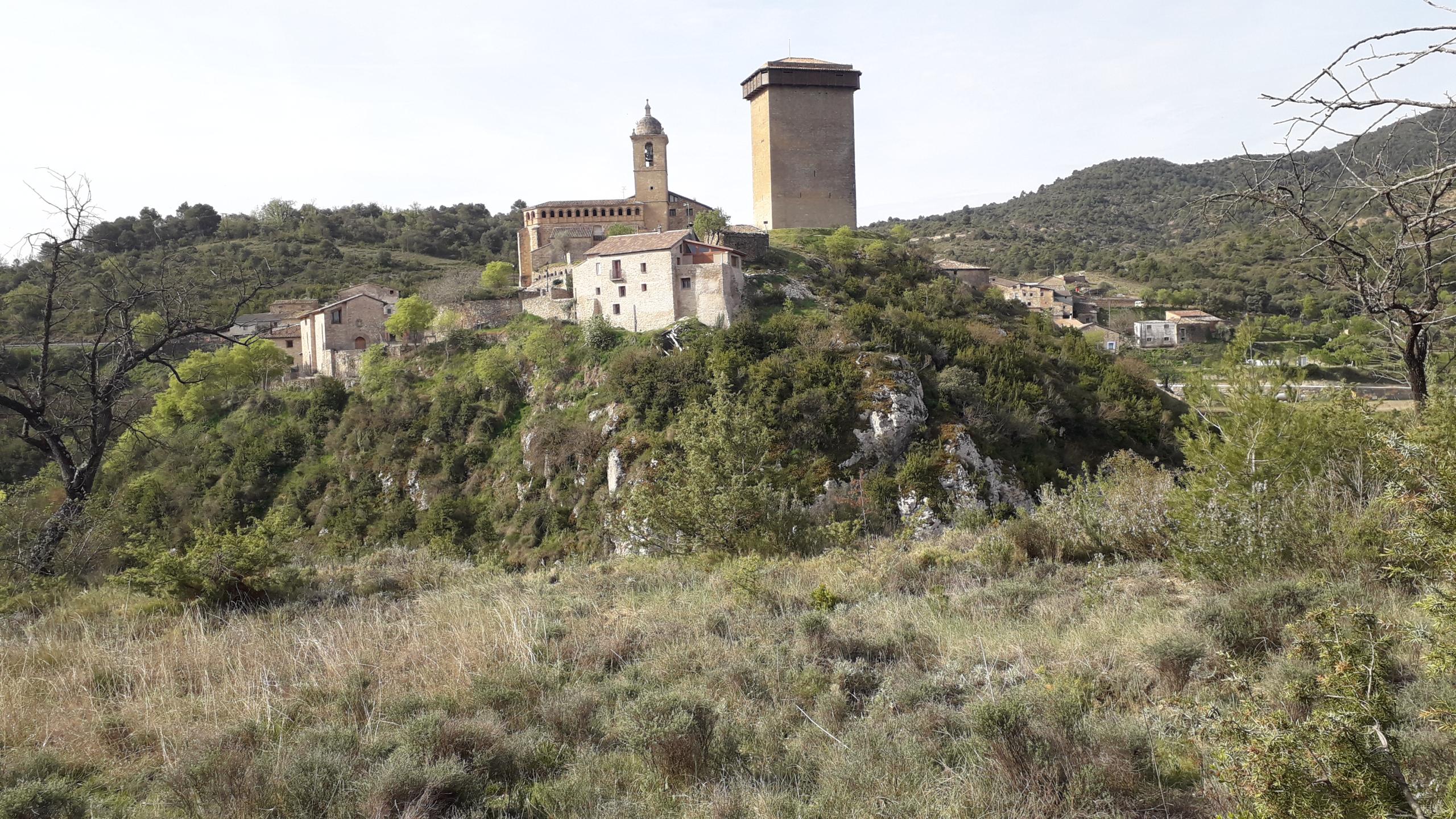 La ZZ d'Ainsa depuis Abizanda