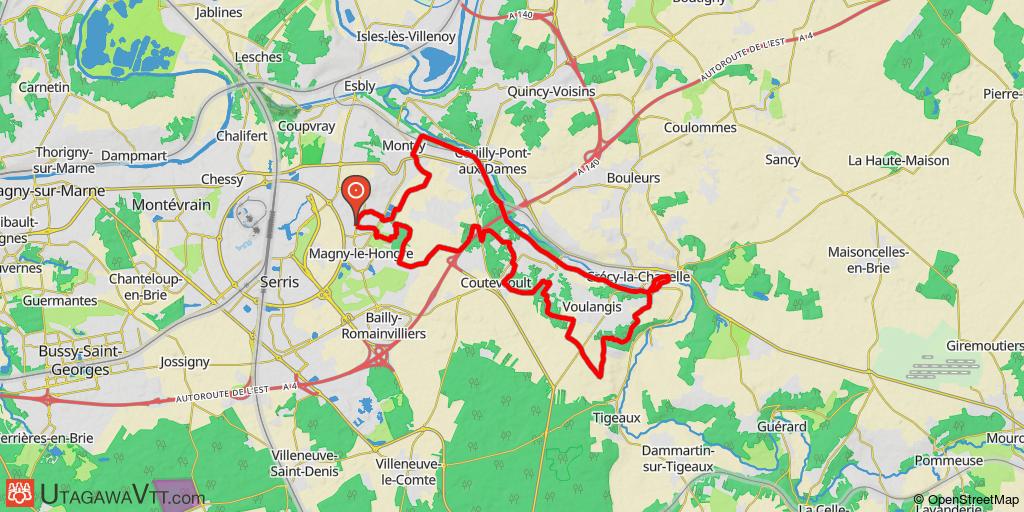 11ème rando "La Magny Val d'Europe" 2023 - 30 km