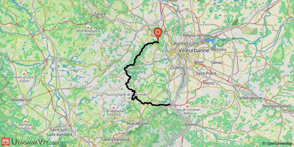 La traversée des Monts du Lyonnais