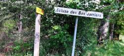 Canal de la Sauldre, direction l'écluse des Jarriers