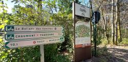 Chaumont sur Tharonne, à l'entrée de Center Parcs